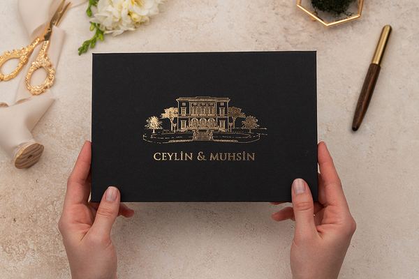 Erdem 5102 Jelatinli davetiye modeli